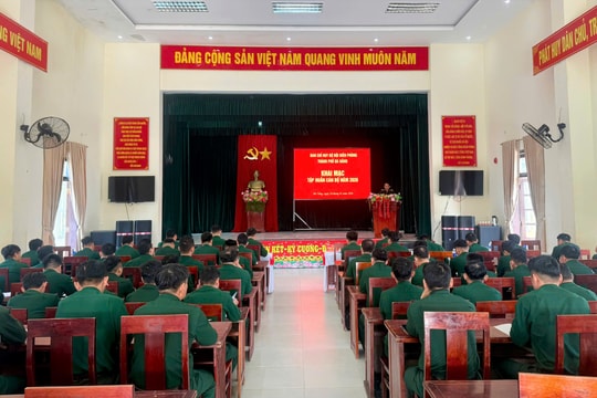 Bộ đội Biên phòng Đà Nẵng tập huấn cán bộ năm 2026