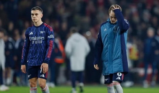 Arsenal hụt hơi trước Nottingham: Khi Martin Odegaard và Gabriel Jesus trở thành bài toán khó