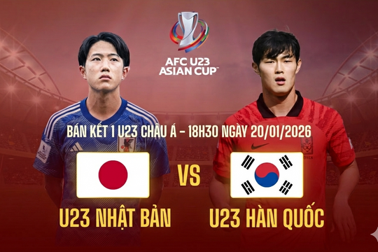 Link VTV5 VTVgo trực tiếp U23 Nhật Bản đấu với U23 Hàn Quốc