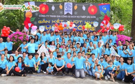 Suối Tiên cung cấp kế hoạch tổ chức team building cho công ty