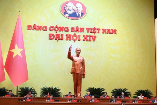 Thông cáo báo chí ngày làm việc thứ hai Đại hội đại biểu toàn quốc lần thứ XIV của Đảng