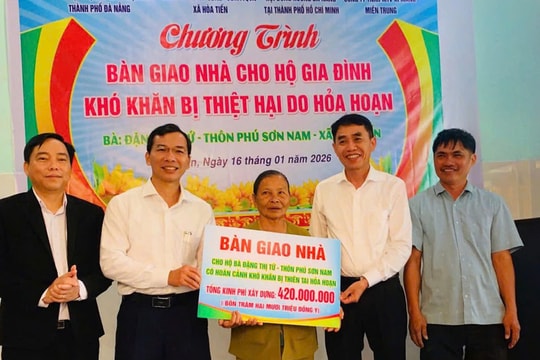 Nghĩa tình trong những ngôi nhà mới