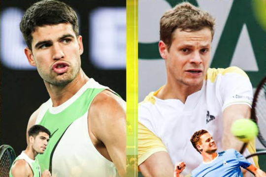 Alcaraz quyết đấu Hanfmann tại Australian Open 2026: Zverev và Medvedev sẵn sàng bứt tốc