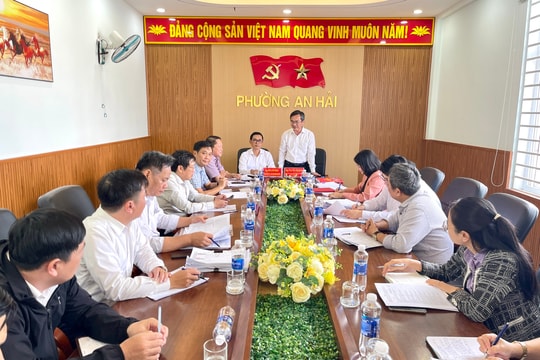 Đoàn kiểm tra, giám sát số 3 làm việc với một số địa phương về công tác bầu cử