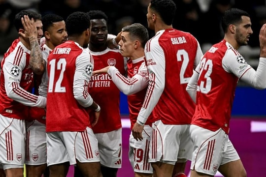 Cục diện Champions League: Arsenal thảnh thơi nhìn 5 ông lớn Ngoại hạng Anh tử chiến