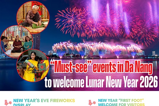 [Infographic] - Must-see events during Da Nang’s Lunar New Year 2026