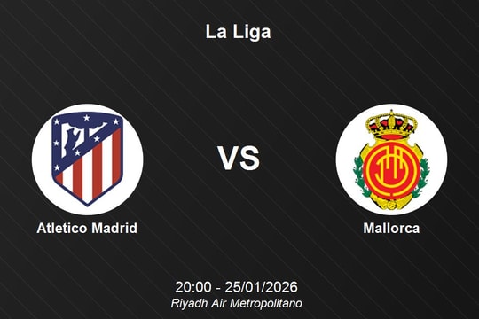 Nhận định Atletico Madrid vs Mallorca - La Liga 20:00 ngày 25/01