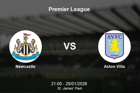 Nhận định Newcastle vs Aston Villa - Premier League: Pháo đài St. James Park thử thách tham vọng Top 3