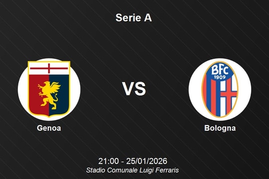 Nhận định Genoa vs Bologna - Serie A: Điểm tựa Stadio Comunale Luigi Ferraris
