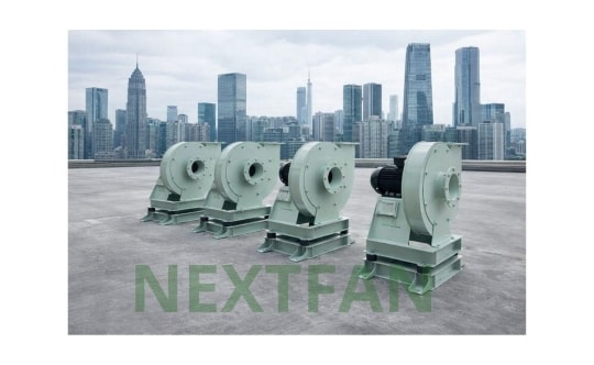 Quạt ly tâm cao áp NextFan - Giải pháp tạo áp suất cao cho hệ thống công nghiệp