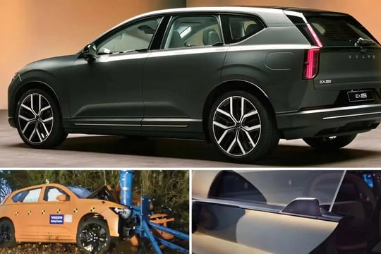 Volvo EX60: Giải pháp tay nắm cửa điện tử an toàn trong tình huống khẩn cấp