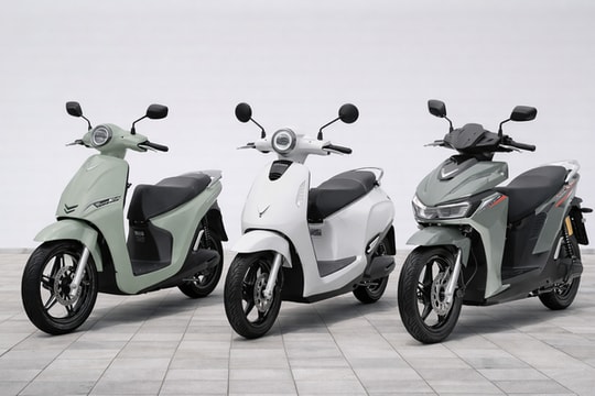 VinFast ra mắt 4 mẫu xe máy điện mới và hạ tầng 45.000 trạm đổi pin