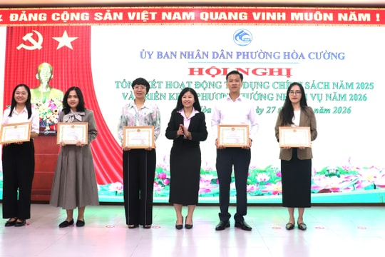 Phường Hòa Cường dư nợ 12 chương trình vay vốn tín dụng chính sách đạt hơn 400 tỷ đồng