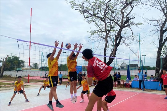 Hơn 100 đội dự vòng loại cuối giải bóng chuyền học sinh Đà Nẵng