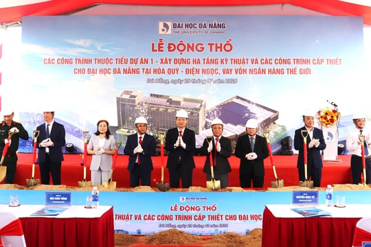 University of Da Nang starts construction on five projects worth VND 1.08 trillion