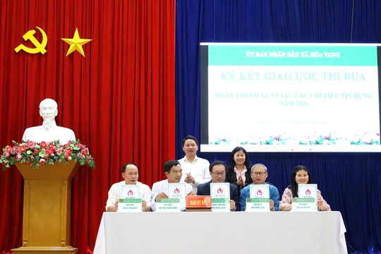 Năm 2025, gần 1.000 khách hàng tại xã Hòa Vang vay vốn tín dụng chính sách