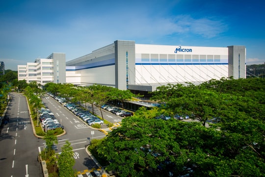 Micron rót thêm 24 tỷ USD mở rộng đầu tư vào Singapore