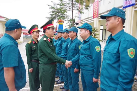 Quân khu 5 thăm, chúc Tết các đơn vị thuộc Bộ Chỉ huy Quân sự thành phố Đà Nẵng