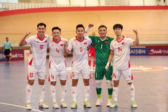 Việt Nam hạ Lebanon 2-0: Cánh cửa tứ kết futsal châu Á 2026 mở rộng