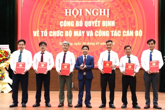 Kiện toàn bộ máy Ban Quản lý dự án đầu tư xây dựng các công trình giao thông và nông nghiệp Đà Nẵng