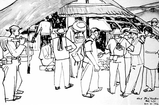 Chợ kháng chiến Phú Thuận