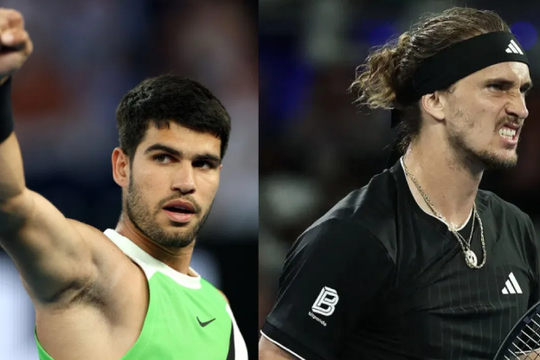 Bán kết Australian Open 2026: Sinner đối đầu Djokovic, Alcaraz quyết đấu Zverev