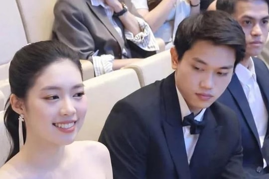 Đình Bắc và Á hậu Châu Anh gây bão mạng tại Gala Cúp Chiến thắng 2025