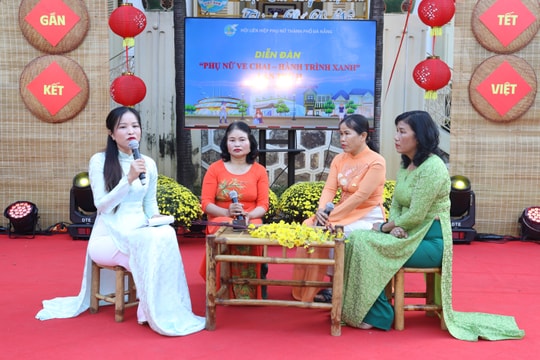 Phụ nữ ve chai Đà Nẵng lan tỏa “hành trình xanh”