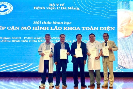 Bệnh viện C Đà Nẵng chuyển từ điều trị bệnh đơn thuần sang quản lý, chăm sóc người cao tuổi toàn diện