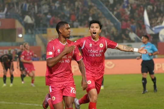 Alan lập hat-trick, CAHN đánh bại Ninh Bình 3-2 để chiếm ngôi đầu V-League