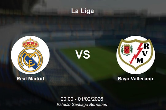 Nhận định Real Madrid vs Rayo Vallecano - Kền kền trắng khẳng định sức mạnh tại Bernabéu
