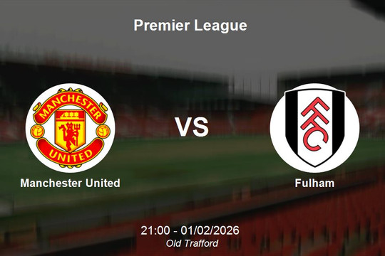 Nhận định Manchester United vs Fulham - Premier League: Thử thách tại Old Trafford