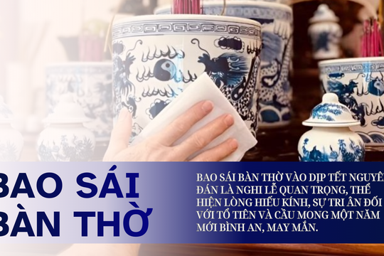 Ngày giờ đẹp bao sái bàn thờ, rút tỉa chân nhang năm 2026