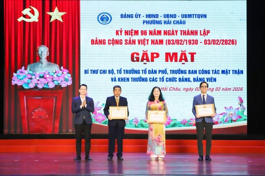Phường Hải Châu gặp gỡ Bí thư, Tổ trưởng, Trưởng ban công tác Mặt trận khu dân cư