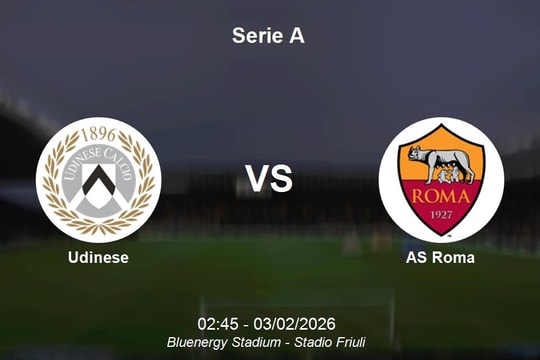 Nhận định Udinese vs AS Roma - Serie A: Roma nỗ lực bảo vệ vị thế top 5