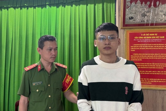 Công an Điện Bàn vận động đối tượng truy nã ra đầu thú