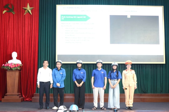 Đà Nẵng tuyên truyền pháp luật về trật tự an toàn giao thông cho sinh viên