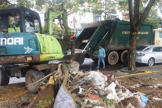 Đà Nẵng đảm bảo mốc thời gian thu gom rác, vệ sinh môi trường phục vụ Tết