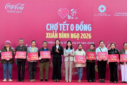 “Tết nhân ái - Chợ Tết 0 đồng năm 2026” tại Đà Nẵng