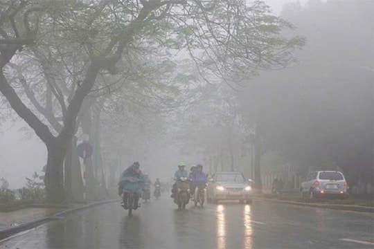 Dự báo thời tiết ngày 5/2: Bắc Bộ sương mù rải rác, Nam Bộ duy trì nắng ráo