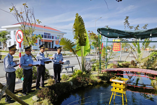 Chi đội Kiểm ngư số 3 xây dựng doanh trại chính quy, xanh, sạch, đẹp