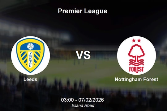 Nhận định Leeds vs Nottingham Forest - Premier League: Đại chiến trụ hạng tại Elland Road
