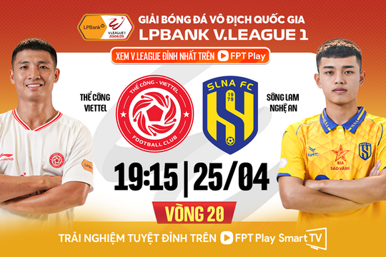 Link VTV7 trực tiếp bóng đá Thể Công Viettel vs SLNA
