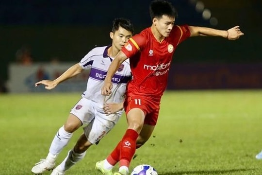 PVF-CAND ngược dòng đánh bại Becamex TP.HCM 2-1 tại vòng 13 V-League