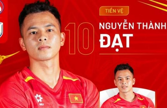 Sao U23 Việt Nam Nguyễn Thành Đạt đứt dây chằng, nghỉ hết mùa giải 2025/26