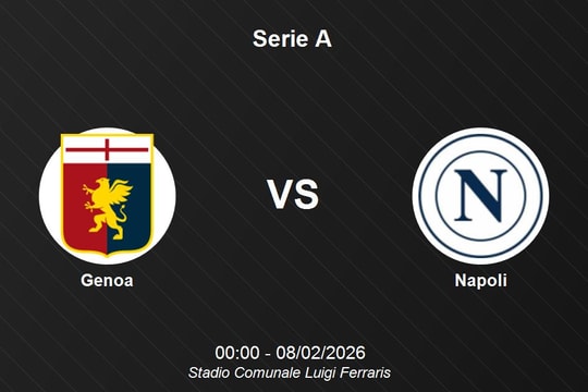 Nhận định Genoa vs Napoli - Serie A