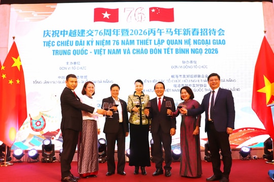 Ceremony held in Da Nang to celebrate 76th anniversary of the establishment of Vietnam - China diplomatic ties