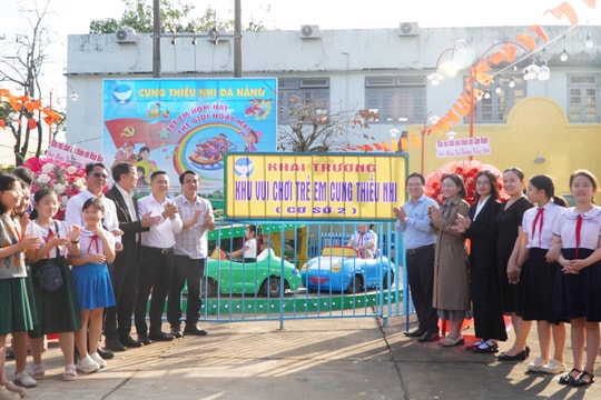 Ra mắt Cung Thiếu nhi Đà Nẵng cơ sở 2 tại phường Tam Kỳ