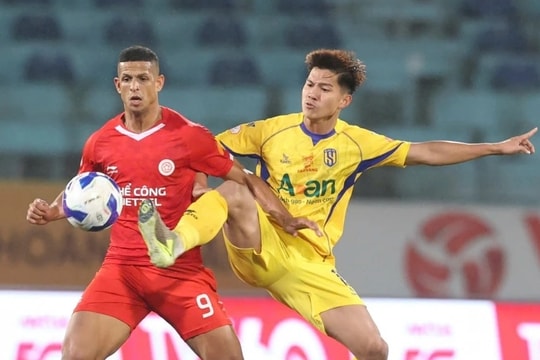 SLNA hủy diệt Thể Công Viettel 4-1: Địa chấn tại Hàng Đẫy trong thế 10 người