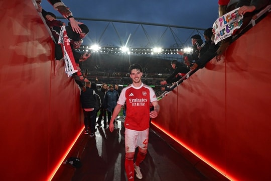 Declan Rice: Thủ lĩnh không băng và động cơ giúp Arsenal chạm tay vào ngôi vương